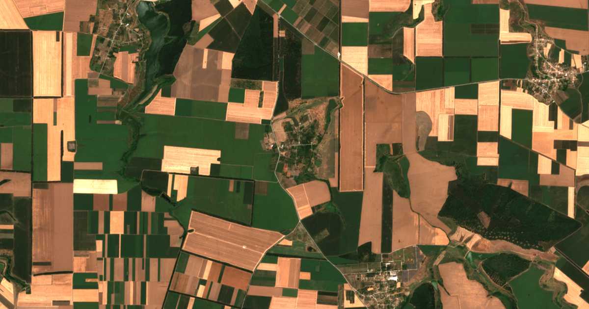 Satellitenkarte von Carev dol