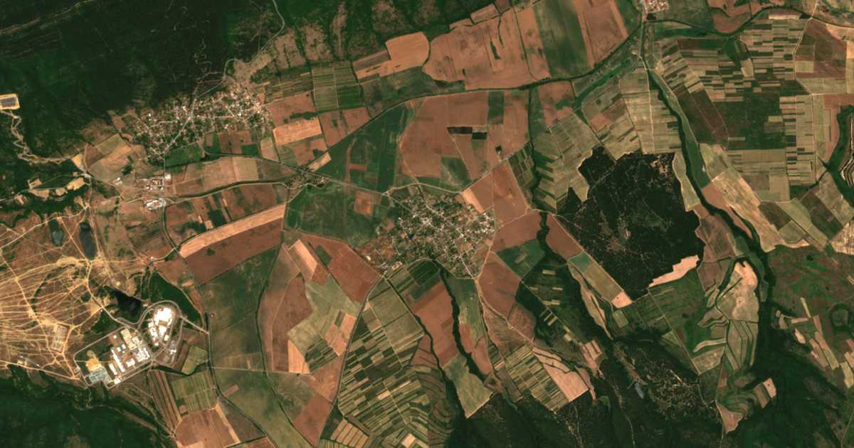 Satellitenkarte von Pǎdarevo