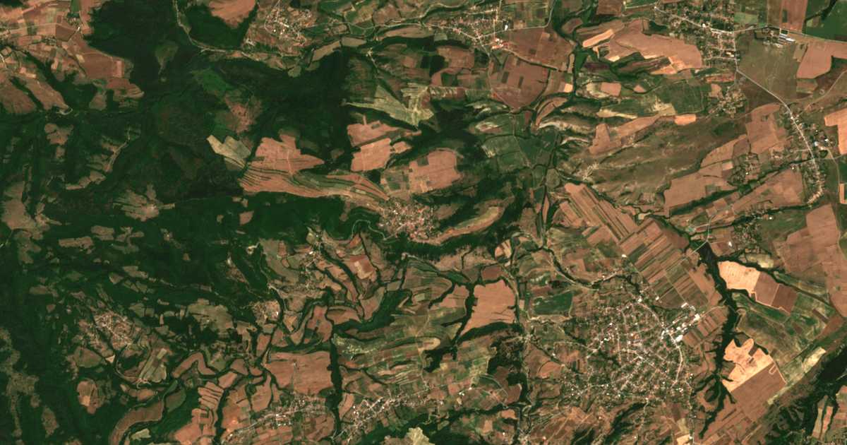 Satellitenkarte von Sokolarci