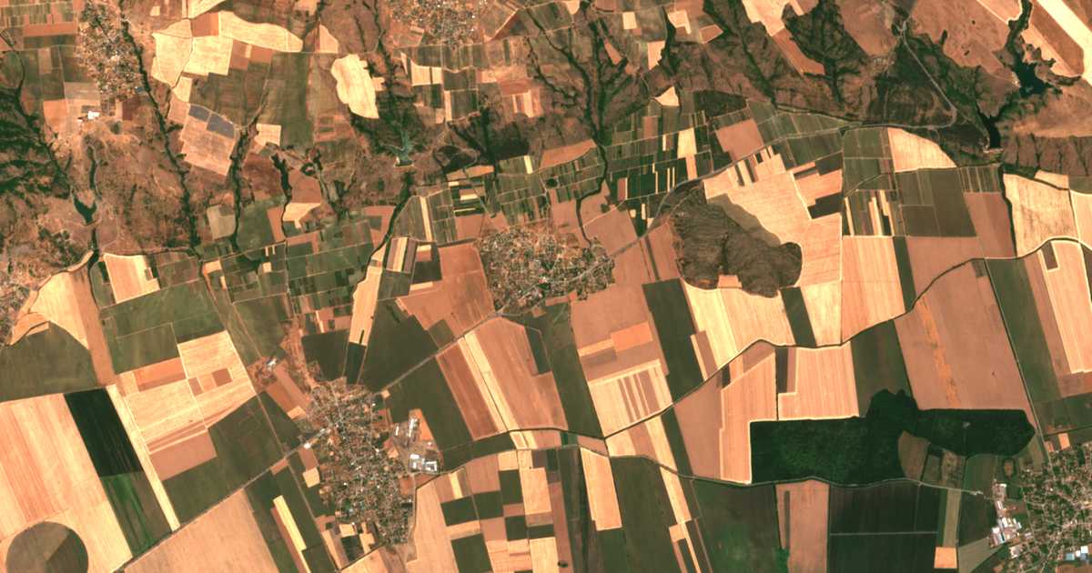 Satellitenkarte von Kamenovo
