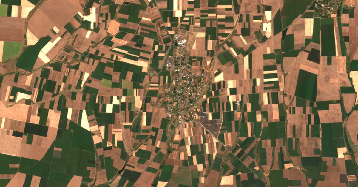 Satellitenkarte von Mlekarevo