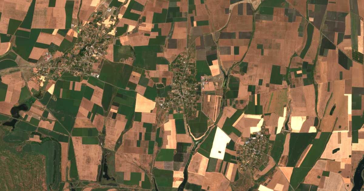 Satellitenkarte von Novoselec