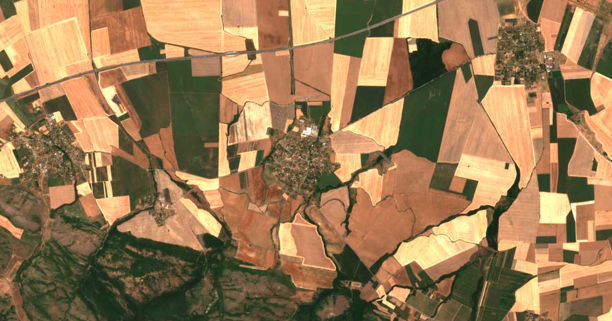 Satellitenkarte von Omarčevo