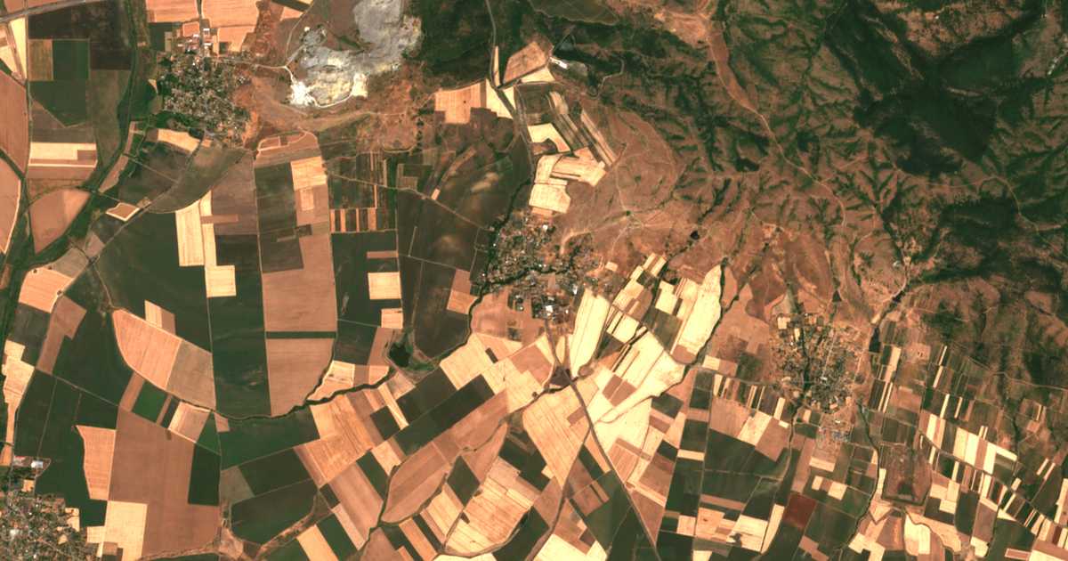 Satellitenkarte von Radevo