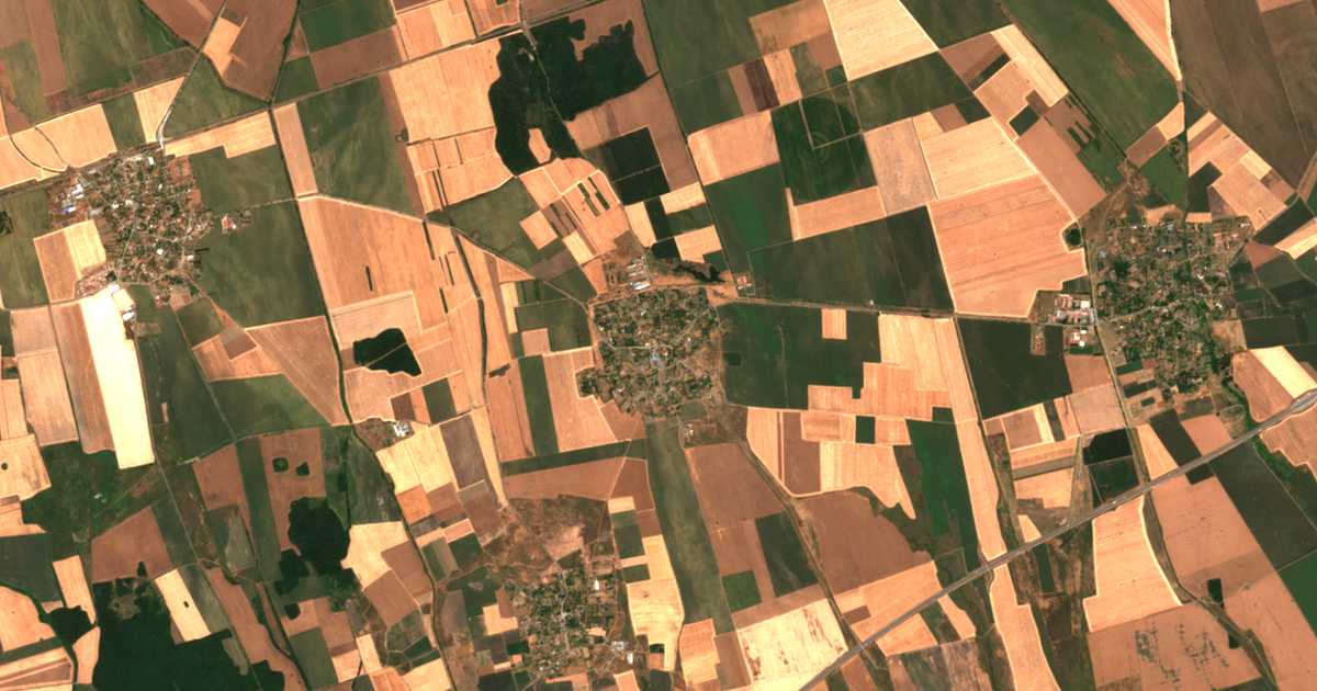 Satellitenkarte von Sǎbrano
