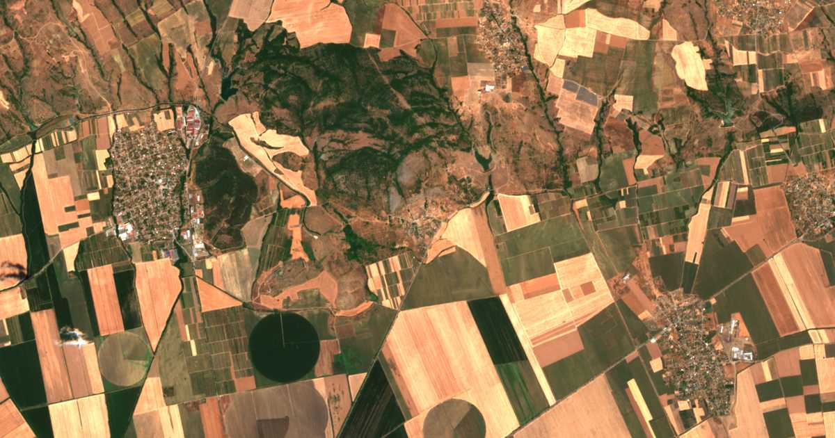 Satellitenkarte von Cenino