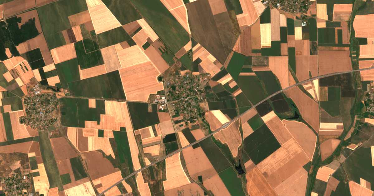 Satellitenkarte von Zagorci