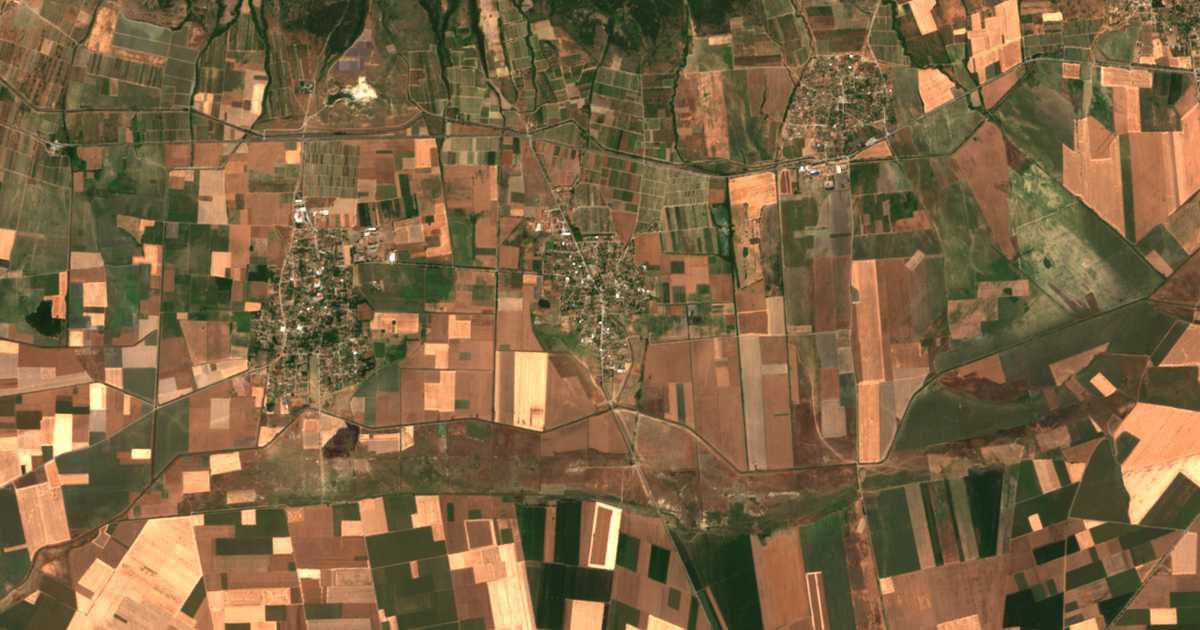 Satellitenkarte von Dragodanovo