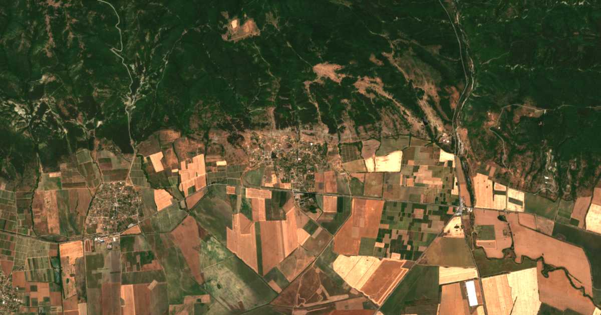 Satellitenkarte von Gorno Aleksandrovo