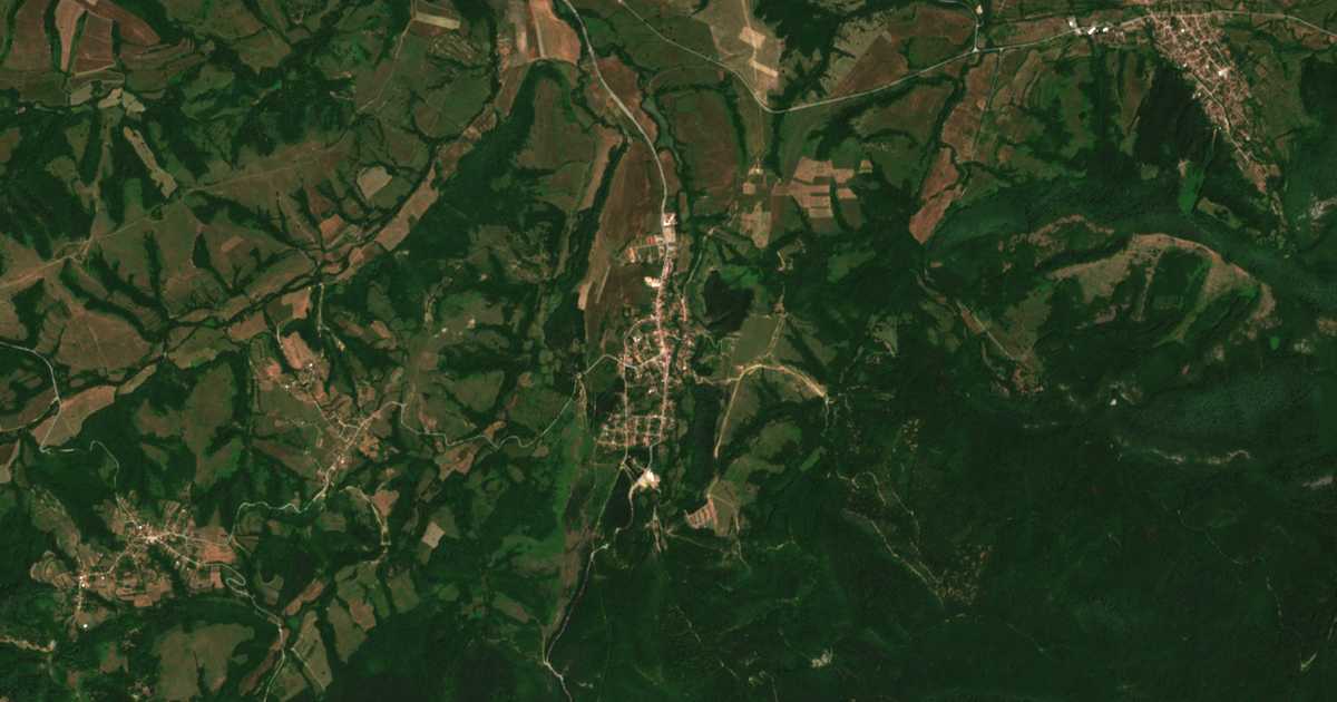 Satellitenkarte von Stara Reka