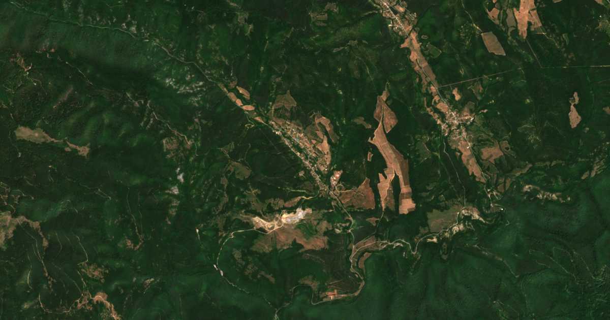 Satellitenkarte von Borov Dol