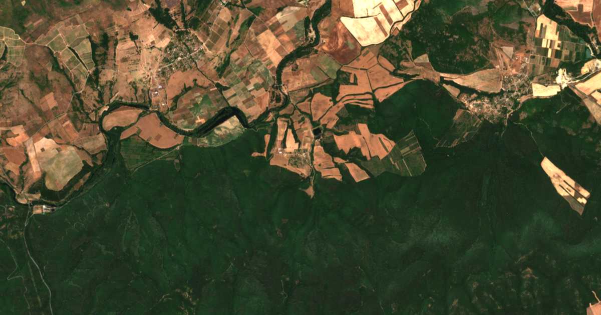 Satellitenkarte von Sǎrcevo