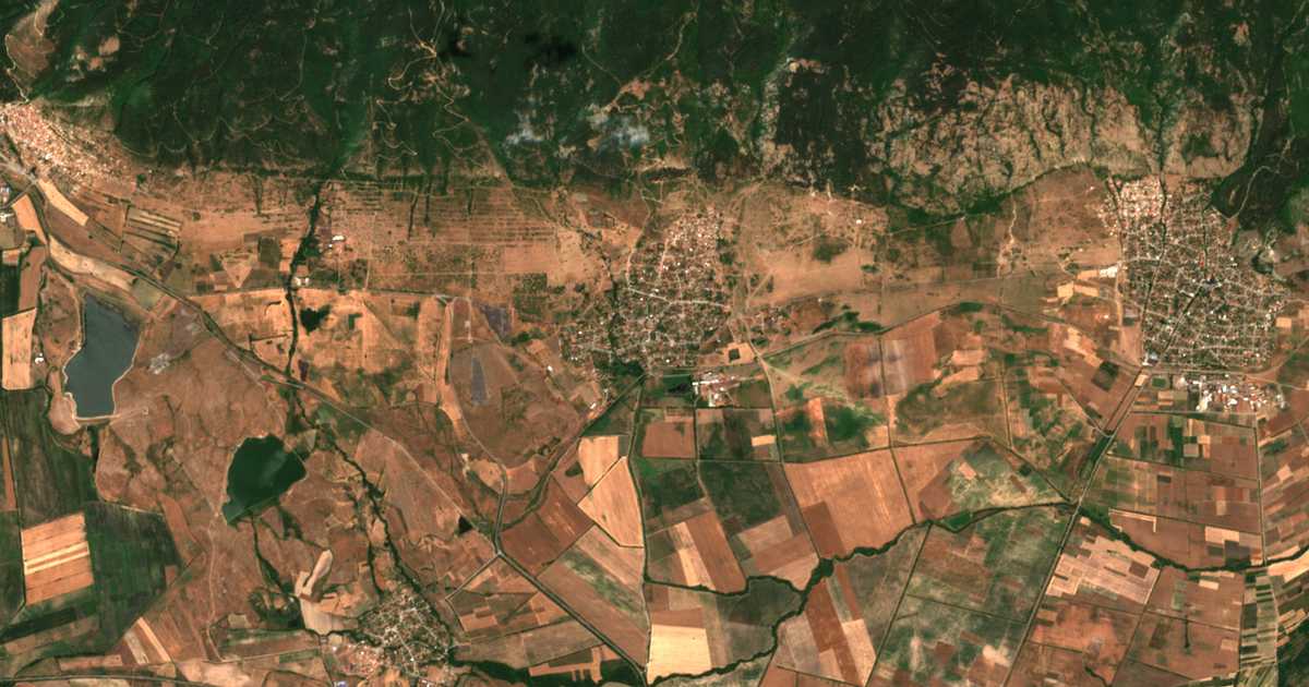 Satellitenkarte von Sborishte