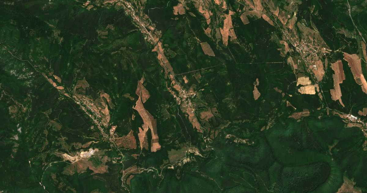 Satellitenkarte von Žǎlt Brjag