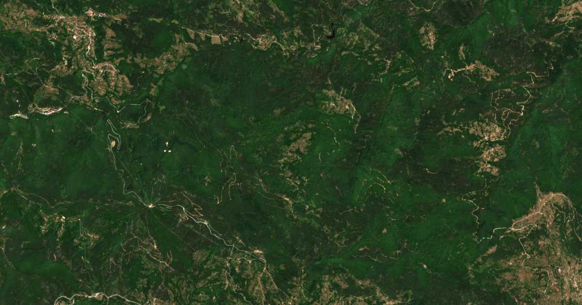 Satellitenkarte von Trave