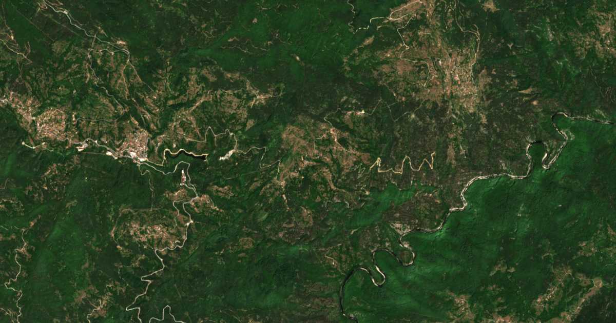 Satellitenkarte von Višnevo