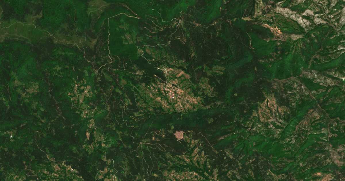 Satellitenkarte von Zagražden