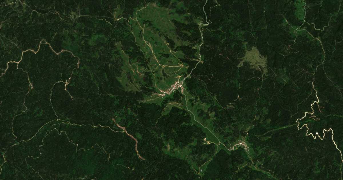 Satellitenkarte von Bujnovo