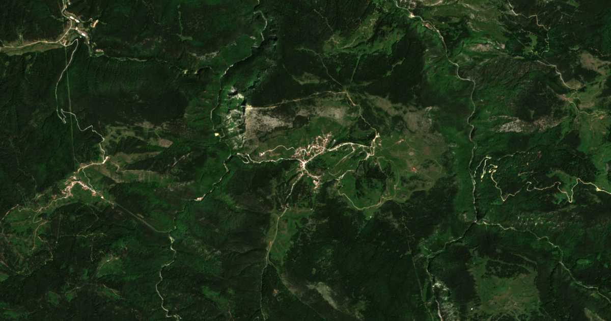 Satellitenkarte von Jagodina