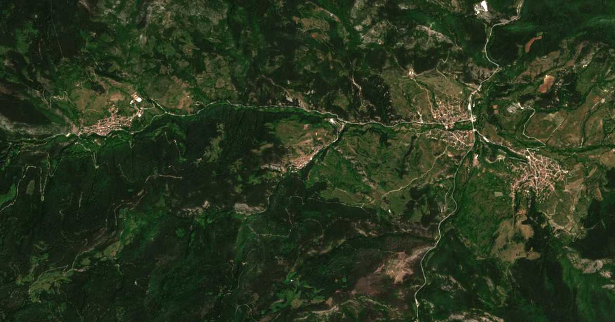 Satellitenkarte von Malevo