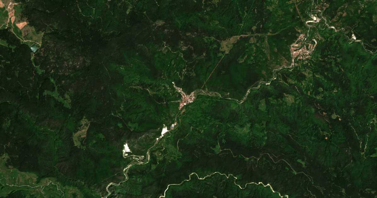 Satellitenkarte von Grohotno