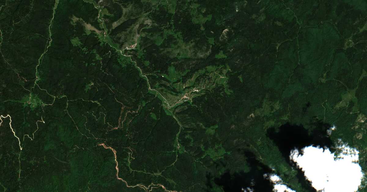 Satellitenkarte von Kesten