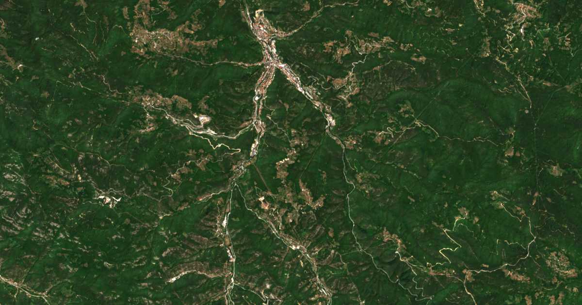 Satellitenkarte von Borinovo