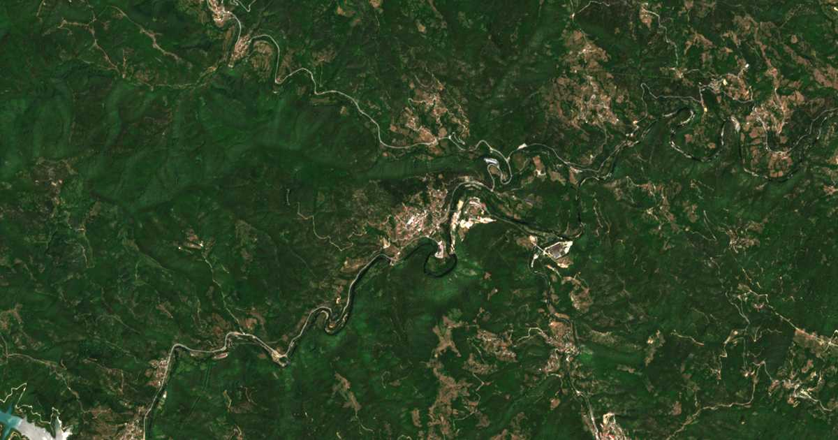 Satellitenkarte von Srednogorci