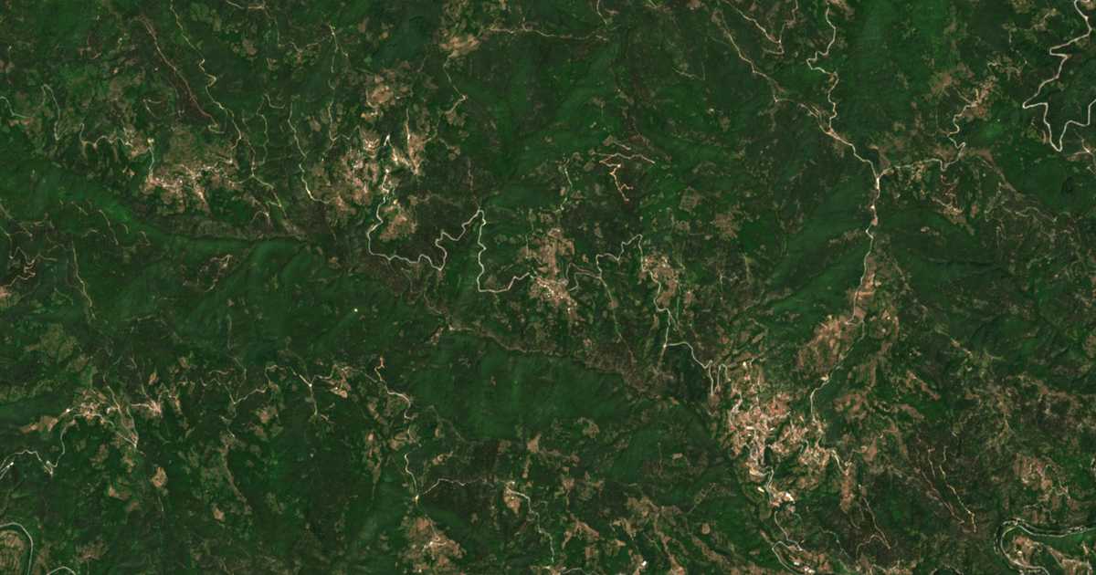 Satellitenkarte von Studena