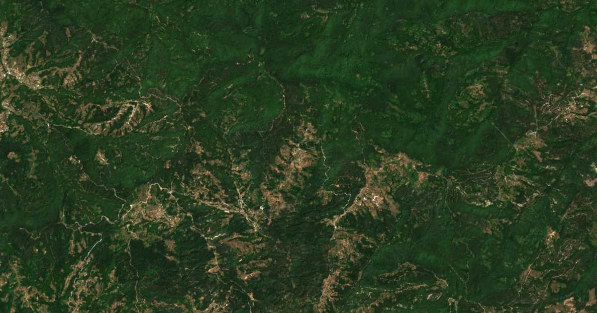 Satellitenkarte von Burevo