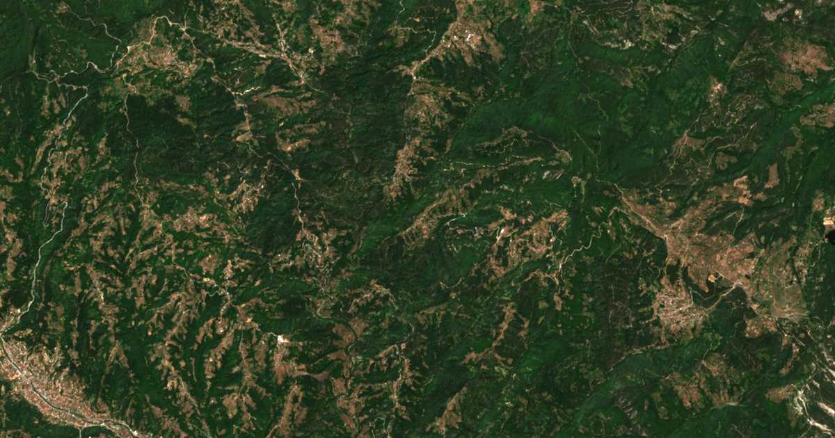 Satellitenkarte von Tǎnka bara