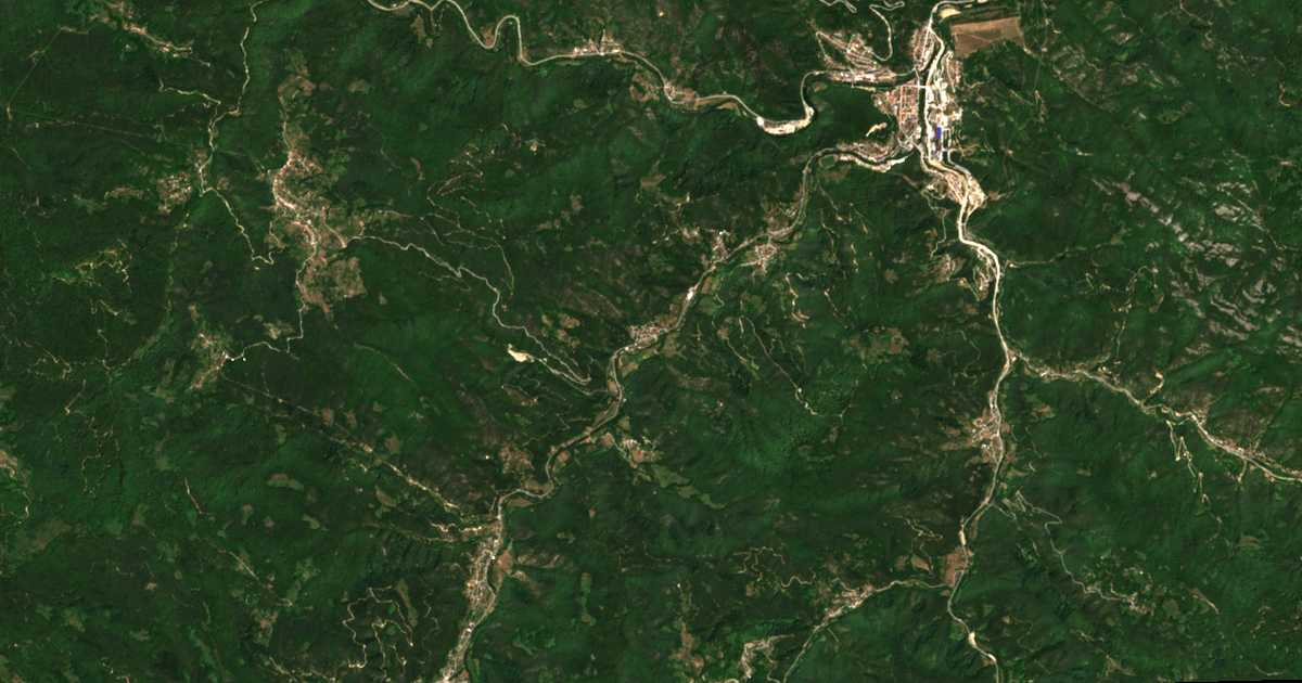 Satellitenkarte von Bǎrčevo