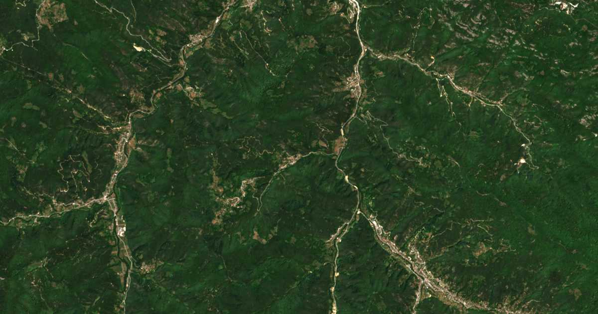 Satellitenkarte von Gramade