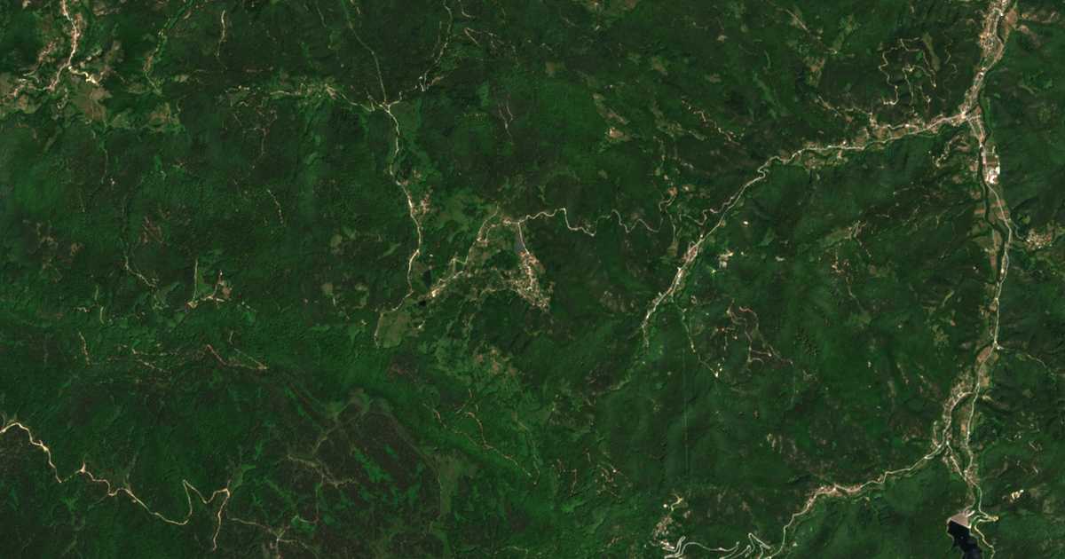 Satellitenkarte von Poljana