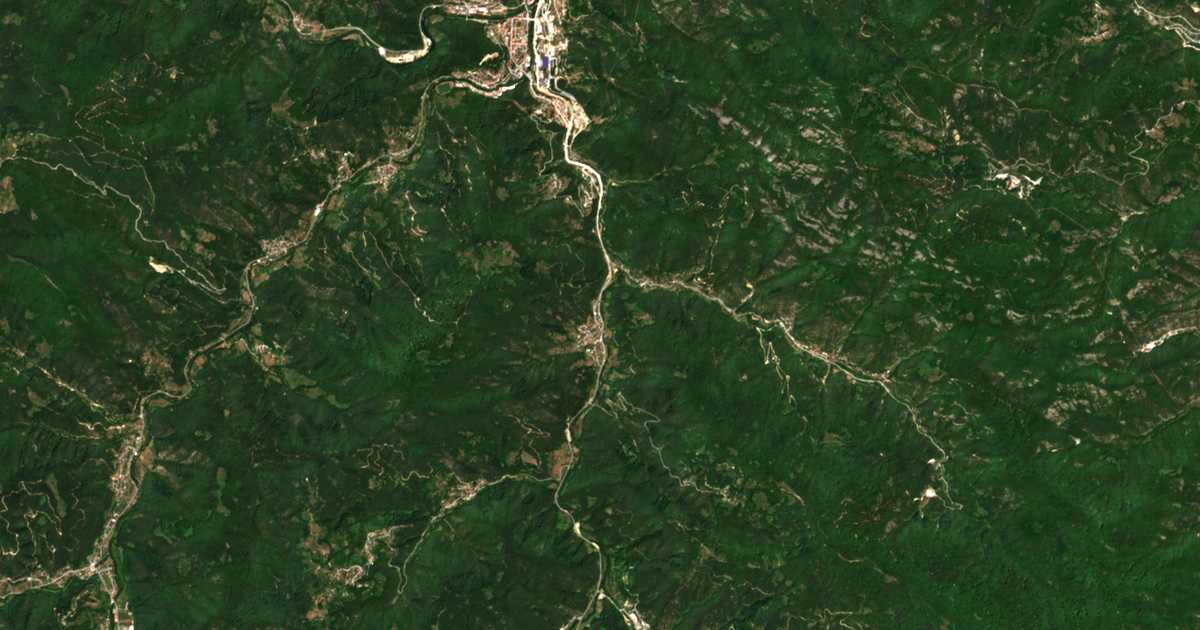 Satellitenkarte von Sopotot