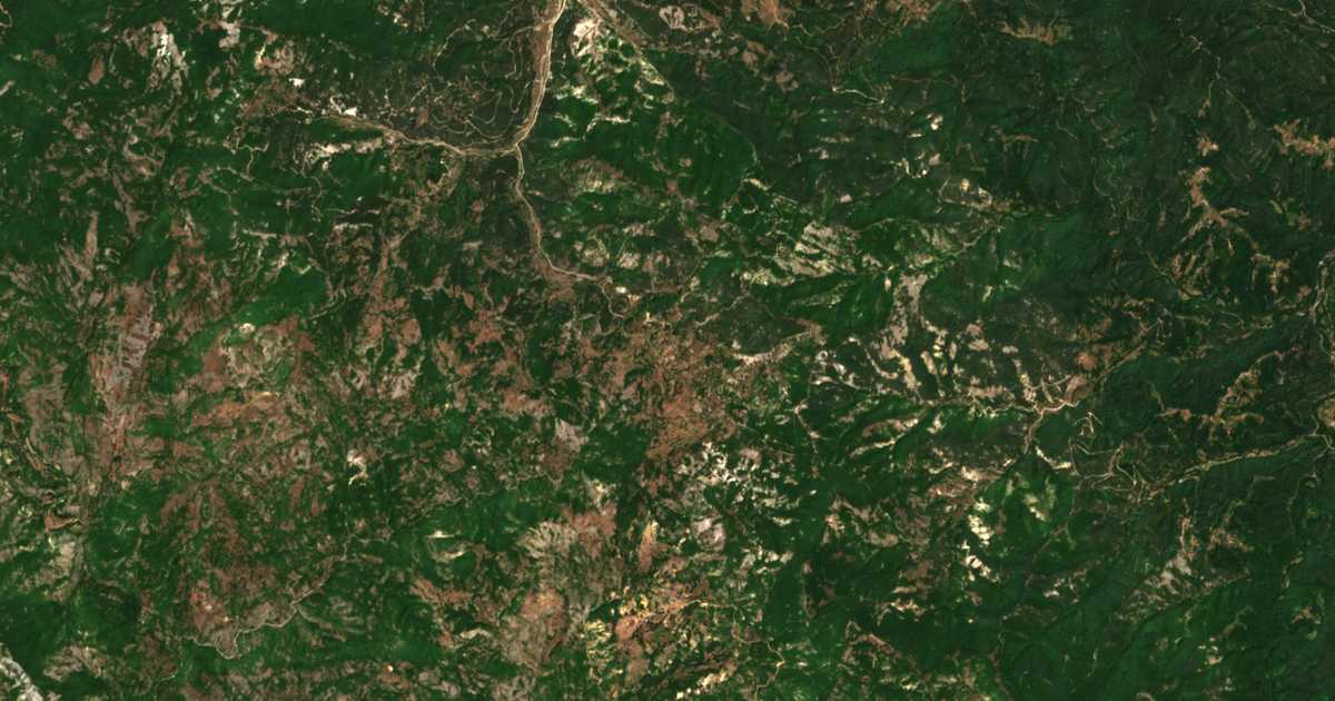 Satellitenkarte von Kušla