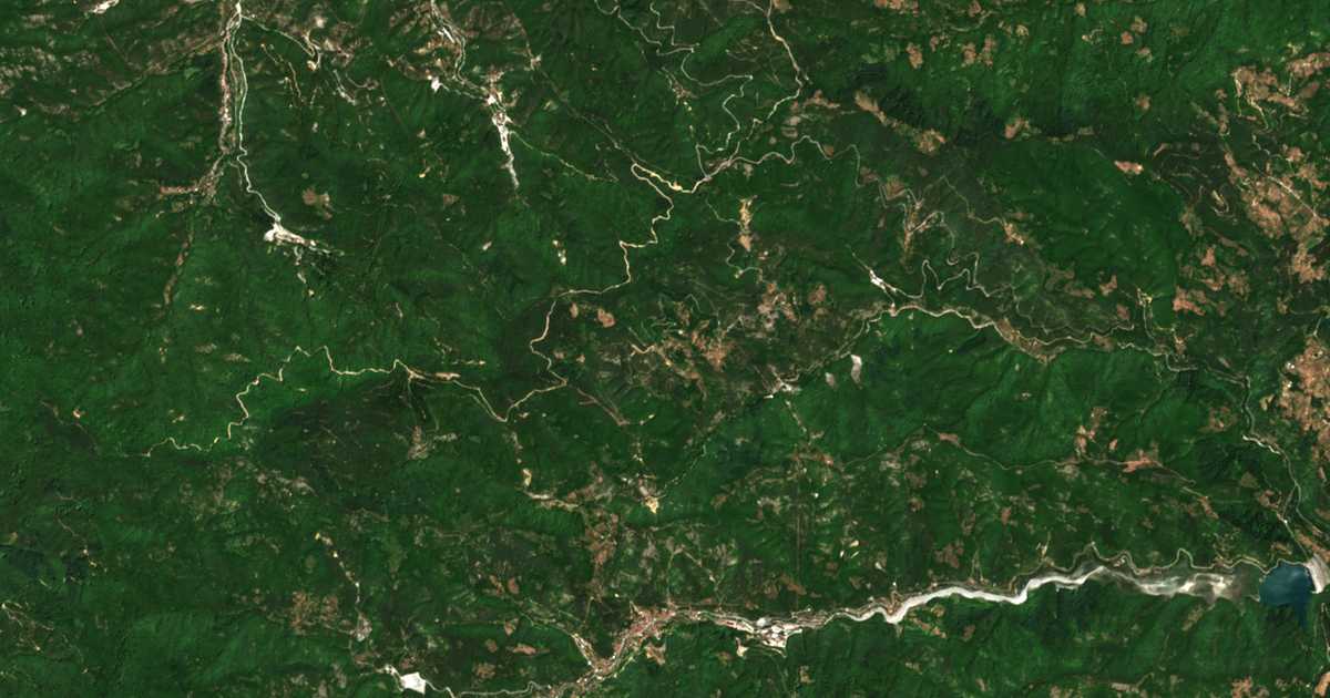 Satellitenkarte von Strašimir