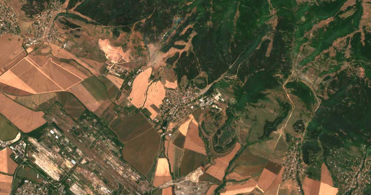 Satellitenkarte von Buchowo