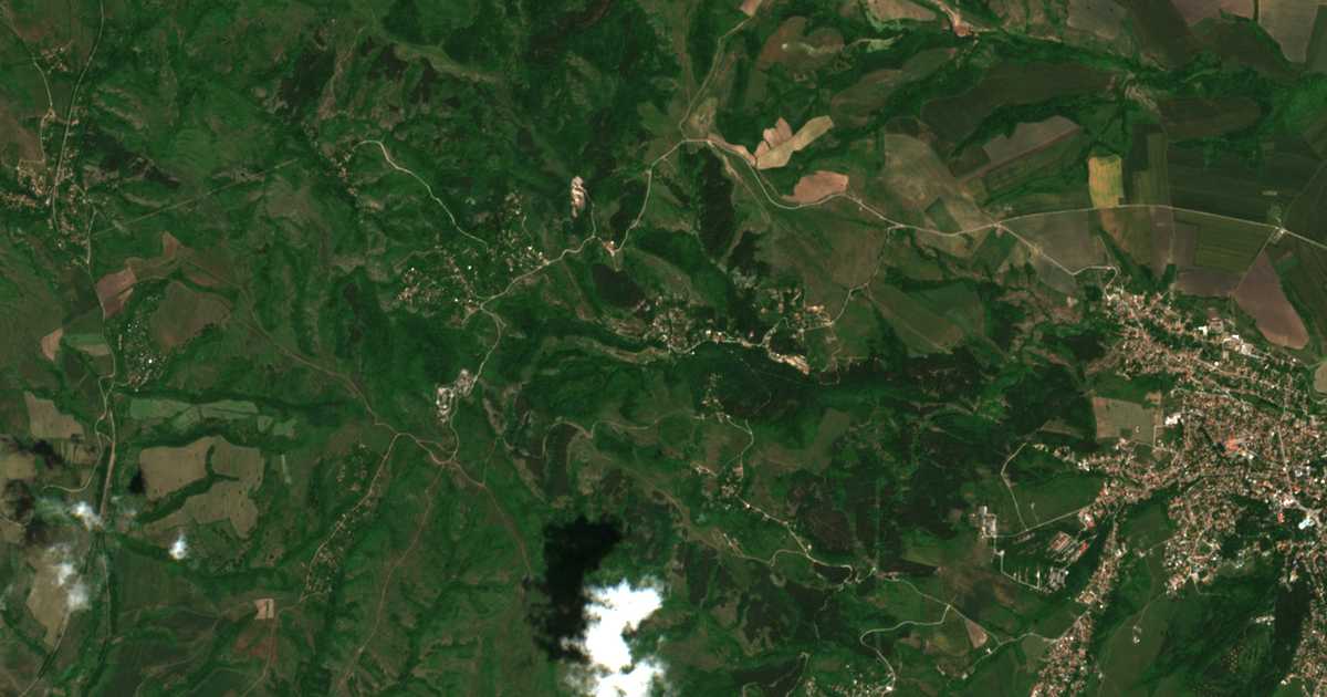 Satellitenkarte von Klisura