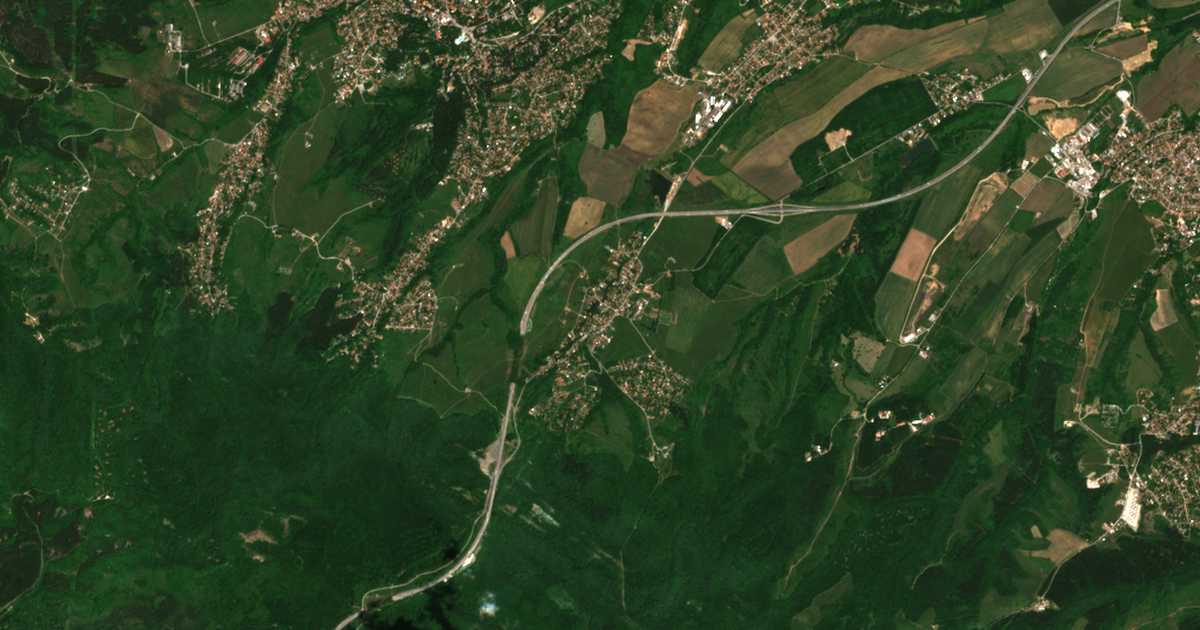 Satellitenkarte von Malo Bučino