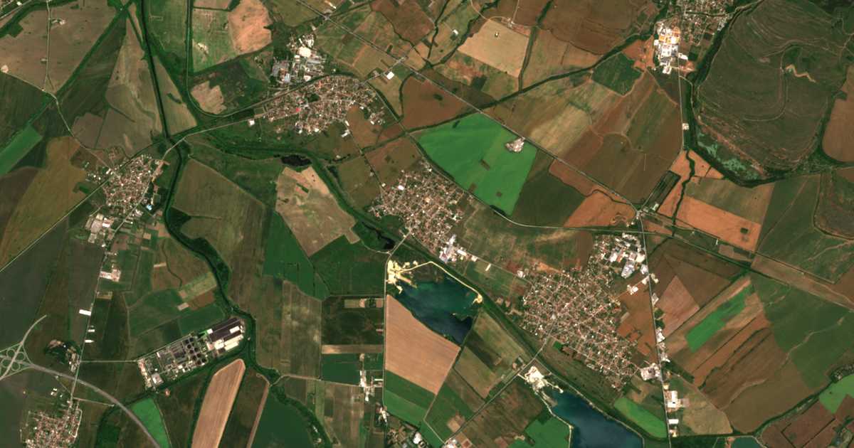 Satellitenkarte von Negovan