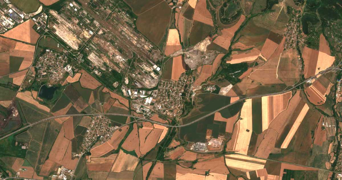 Satellitenkarte von Jana