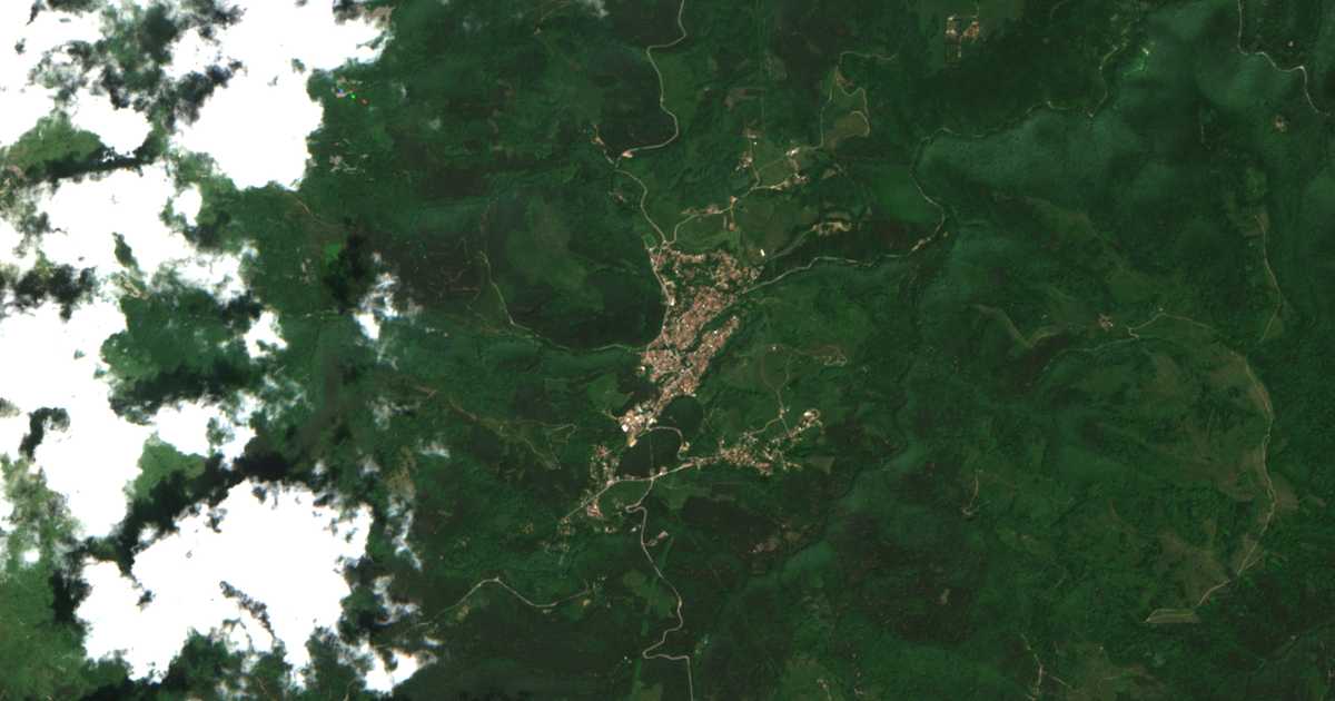 Satellitenkarte von Železnica