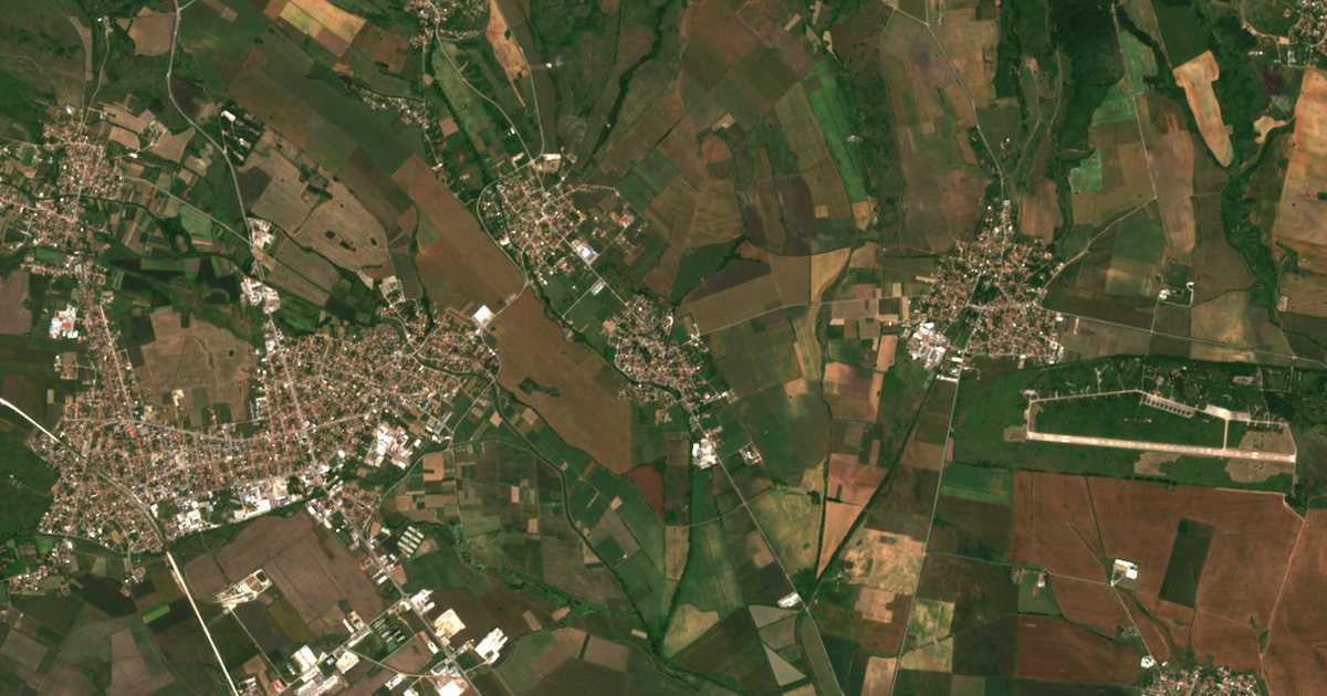 Satellitenkarte von Žiten