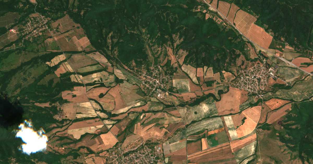 Satellitenkarte von Gurkovo