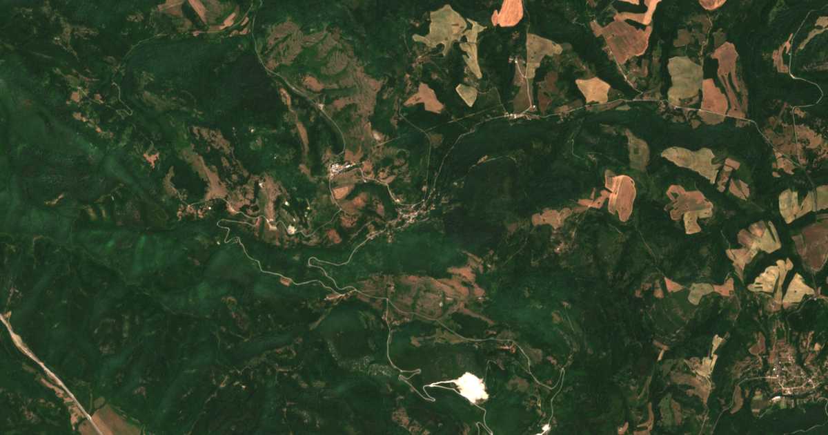 Satellitenkarte von Lipnica