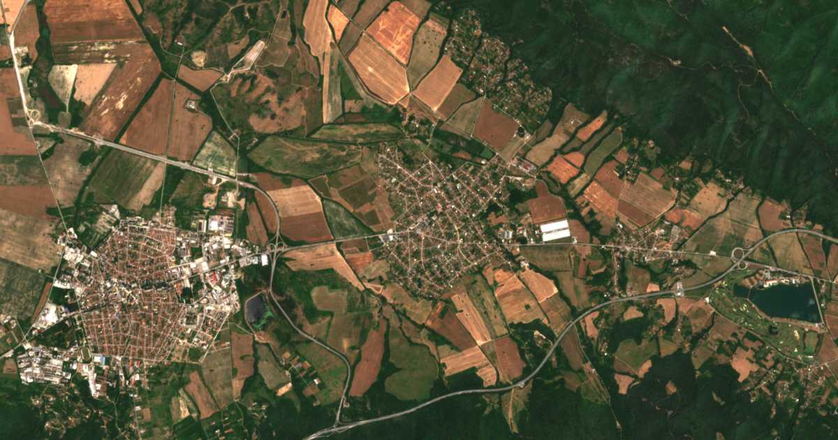 Satellitenkarte von Trudovec