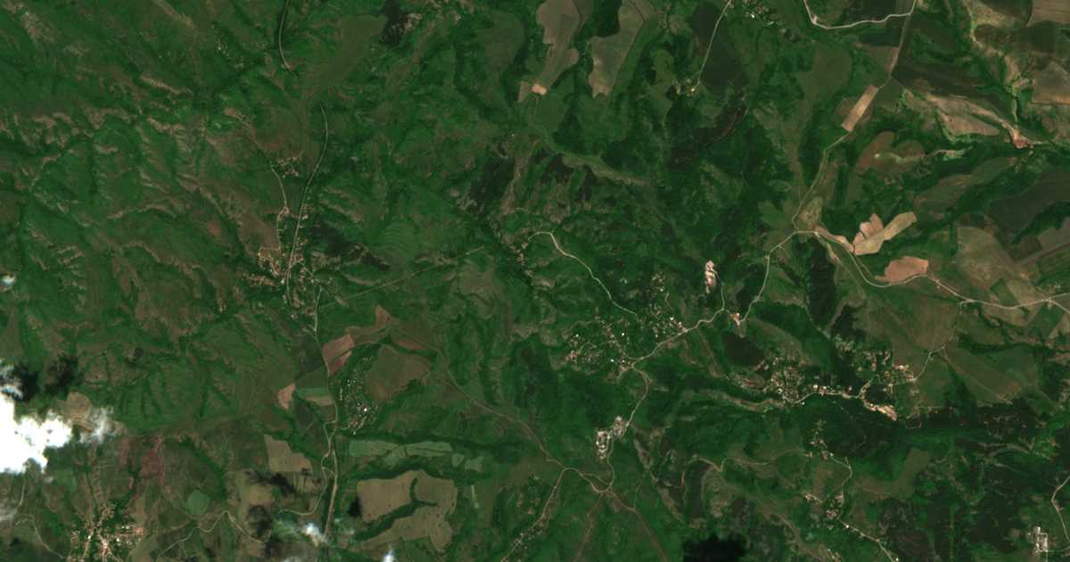 Satellitenkarte von Mala Rakovica