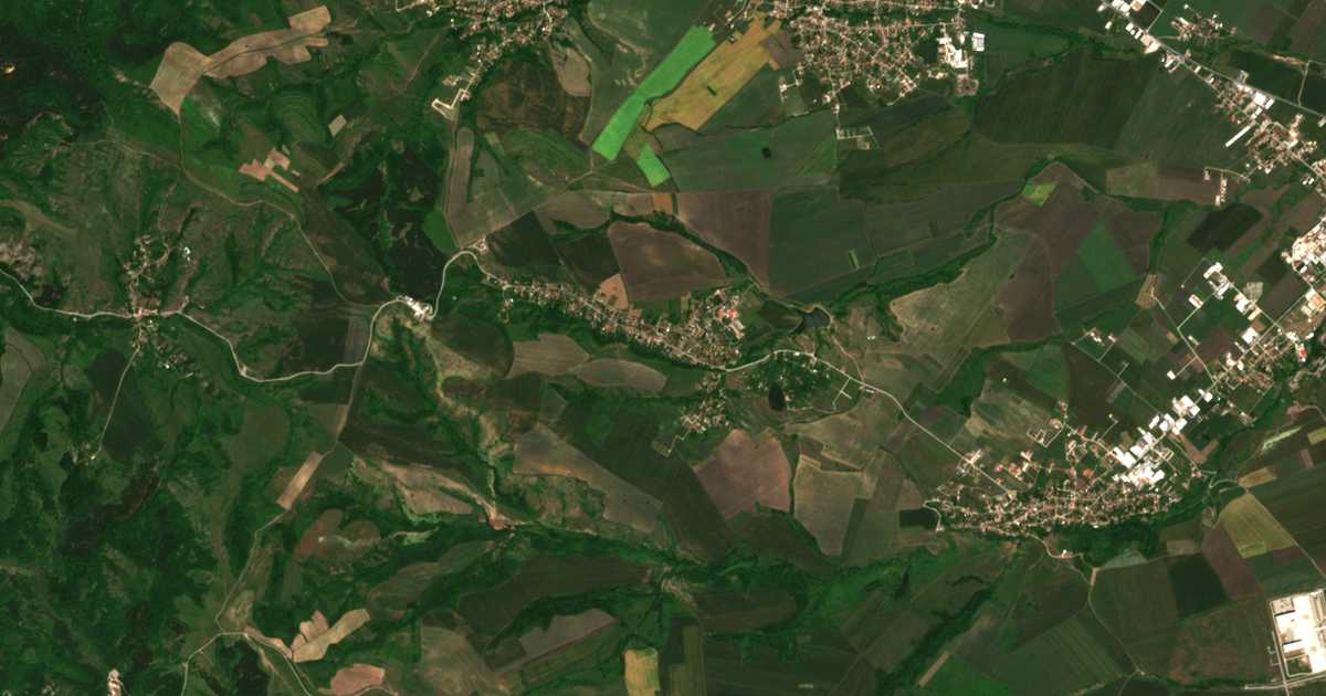 Satellitenkarte von Požarevo