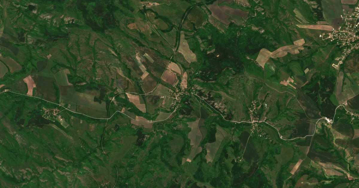 Satellitenkarte von Zlatuša